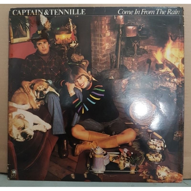 Hitam ไวนิลไวนิล 12 นิ ้ ว Captain &amp;Tennille-Come In From The Rain