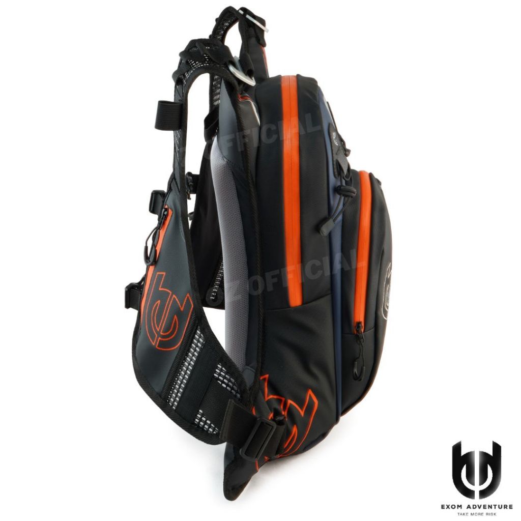 Hitam Exom - hydropack ASTRO กระเป๋าเป้สะพายหลัง 2224 - BL 08 hydropack Biker กระเป๋าเป้สะพายหลัง สีดํา แทรบาส วิบาก กระเป๋าจักรยาน