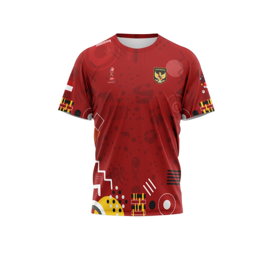 TiniShop - U17 WORLD CUP เสื้อยืดพิมพ์ลาย 3D สําหรับผู้ชาย