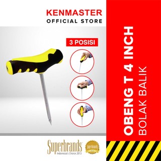 Kenmaster Obeng T 4 In 1 Bolak Balik 4" - OBNG056