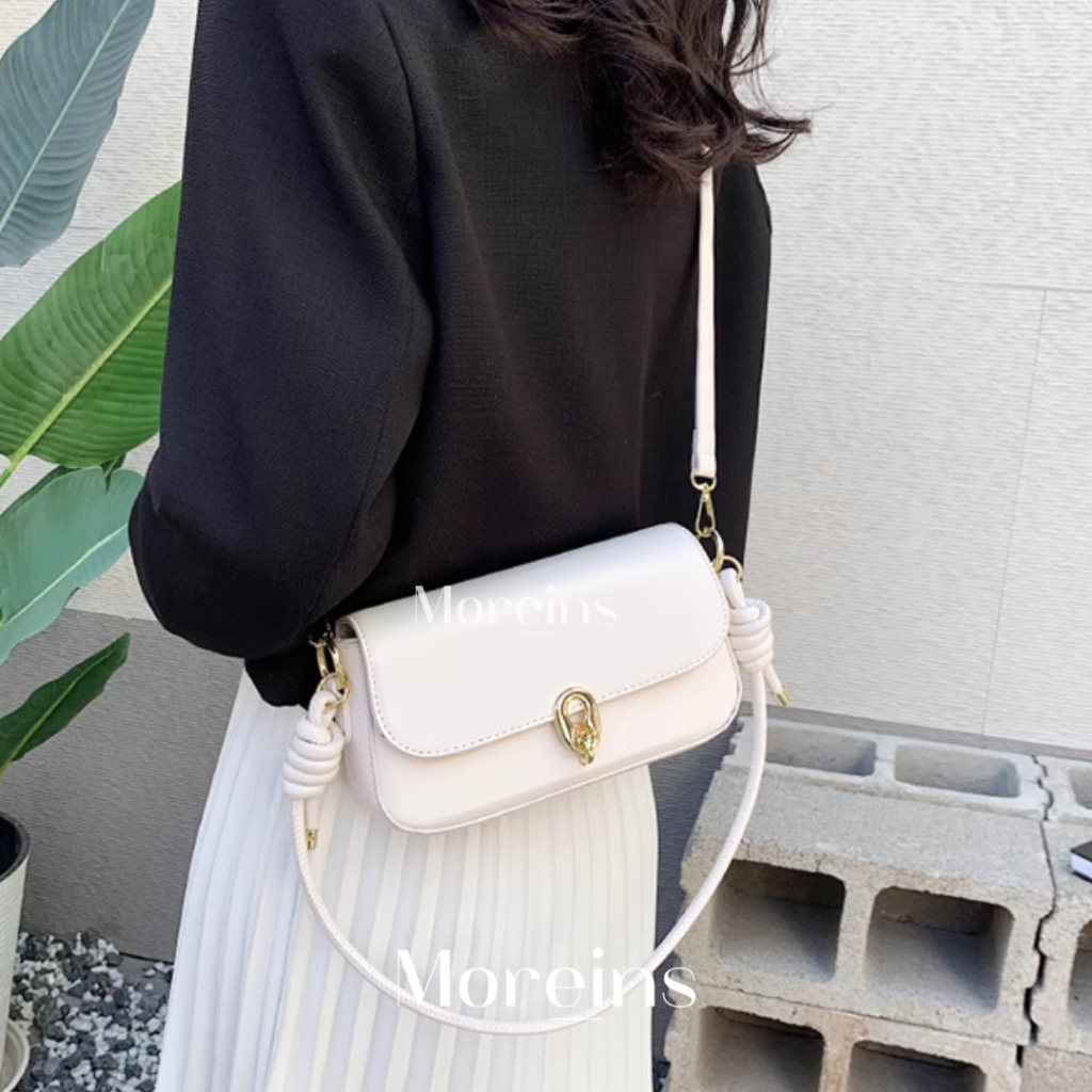 INSTANT MOREINS ADDELLE BAG MJ116 กระเป๋าสะพายไหล่ผู้หญิงหรูหรา ใหม่ล่าสุด 2024 เหมาะสําหรับกระเป๋าส