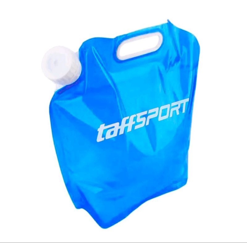 Taffisport Watertank กระเป๋าใส่น้ําแบบพับได้ Jerry Can 10. ลิตร