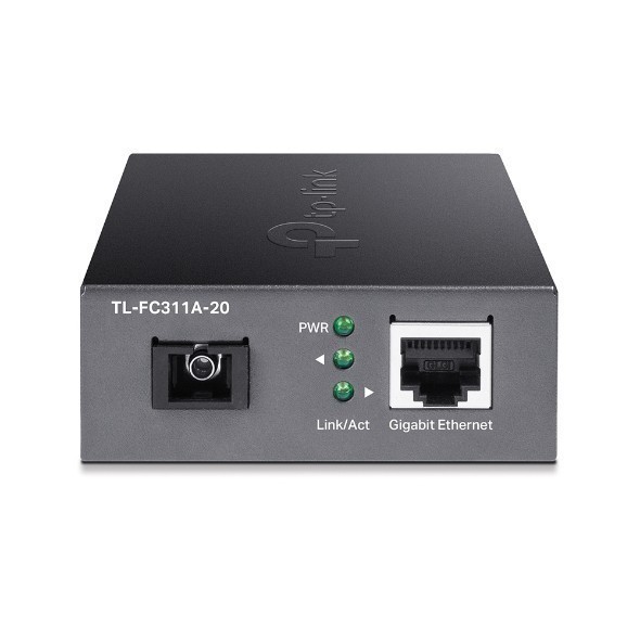 Media Converter Single Fiber FC311A TP Link TL-FC311A-20 Gigabit WDM