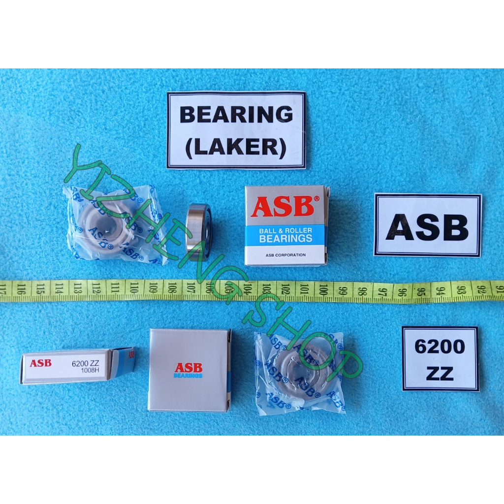 BEARING ( LAKER ) 6200 ZZ ASB BRAND