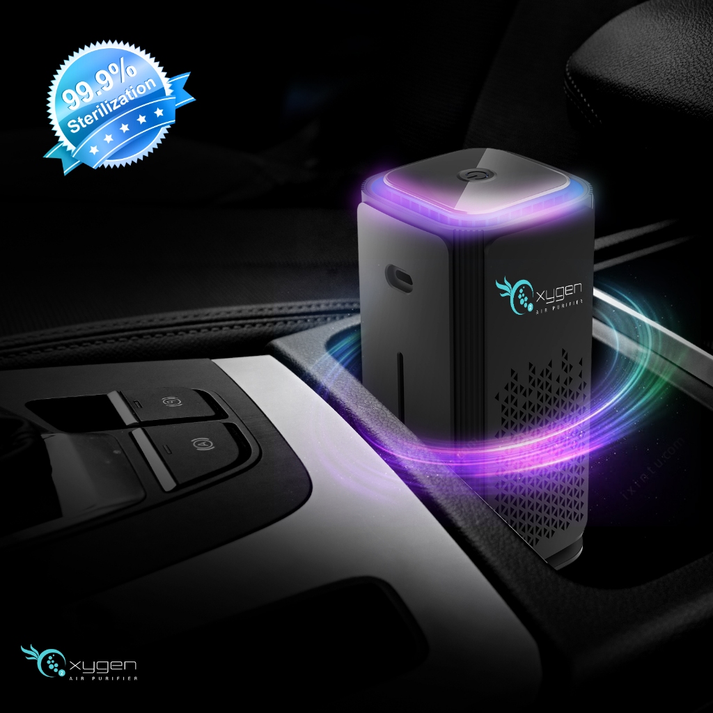 O2xygen ไส้กรองอากาศเครื่องฟอกอากาศพร้อมไฟ UV -