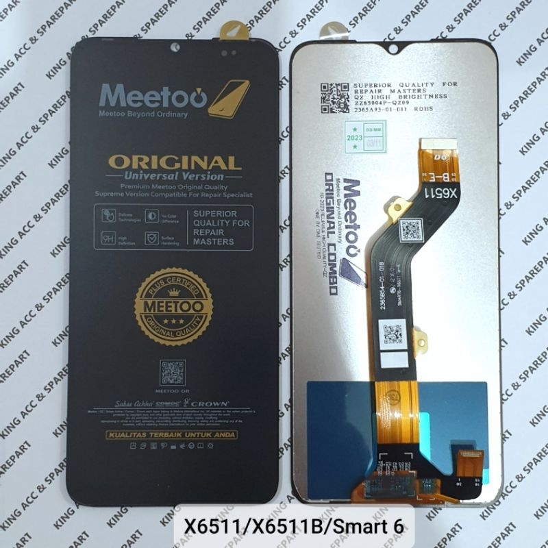 MEETOO / OG SUPER LCD TOUCHSCREEN INFINIX X6511 X6511B INFINIX SMART 6 X6511E / KG5 / BD4J / BD4 / S