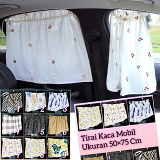 tirai gorden kaca jendela mobil