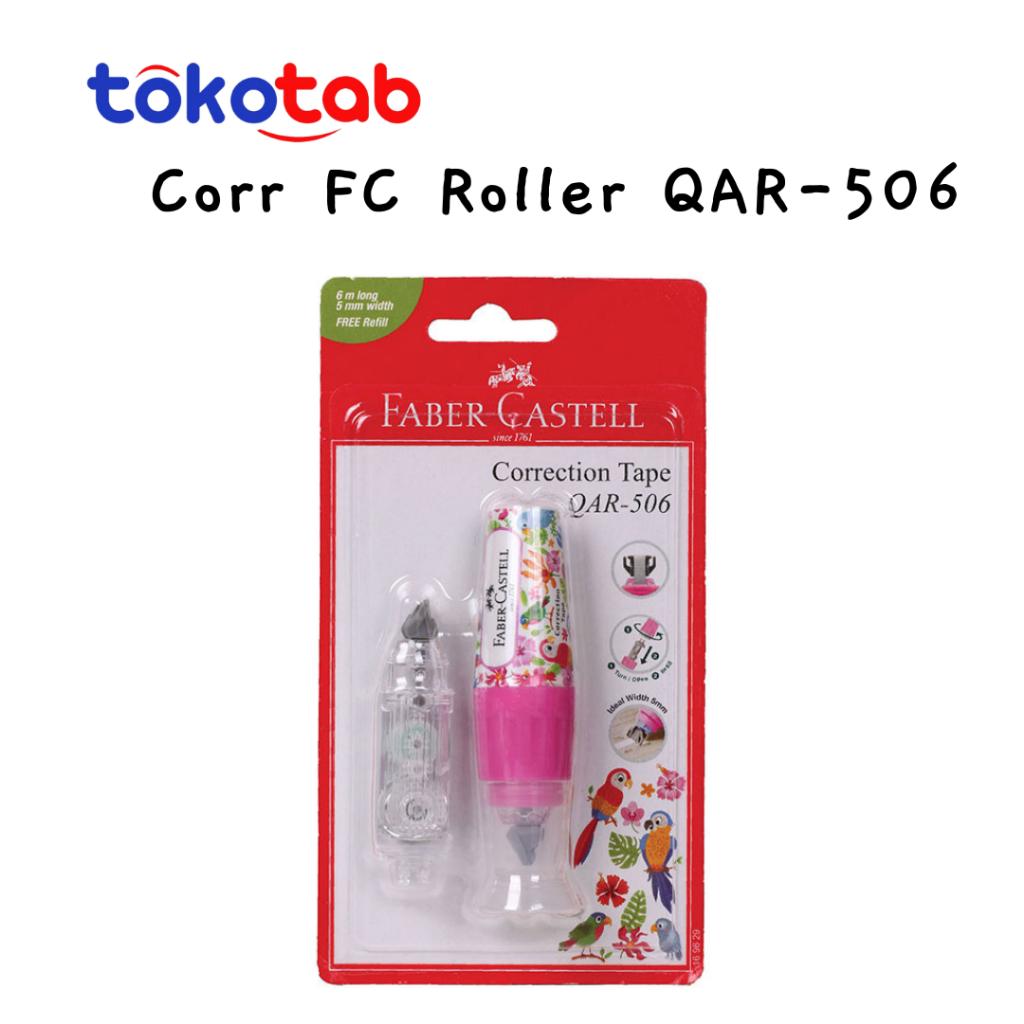 Tip-Ex เทปลบคําผิด Faber Castell QAR-506 QJR-506 R1