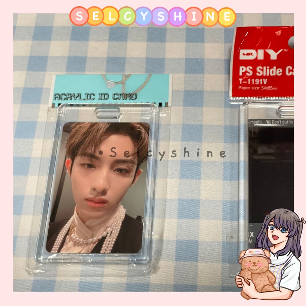 [Selcyshine] Ready MR DIY ID CARD ACRYLIC CARD HOLDER/MR DIY ACYRILIC ID CARD