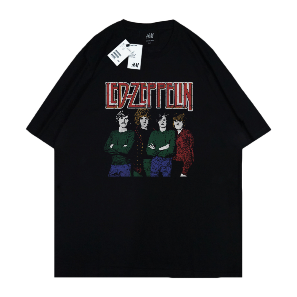 เสื้อยืดเพลง Zeppelin Tour Led Band