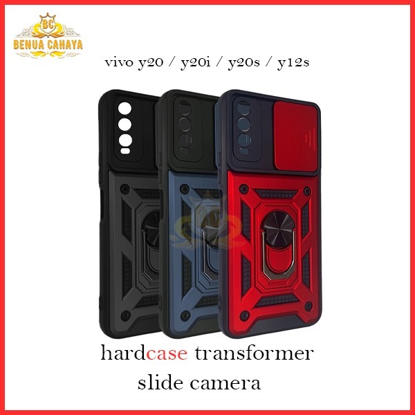 BC168 - HARDCASE TRANSFORMER SLIDE CAMERA VIVO Y21D Y16 Y51 Y51A Y53S Y12S VIVO Y20 Y20i - BENUACAHA