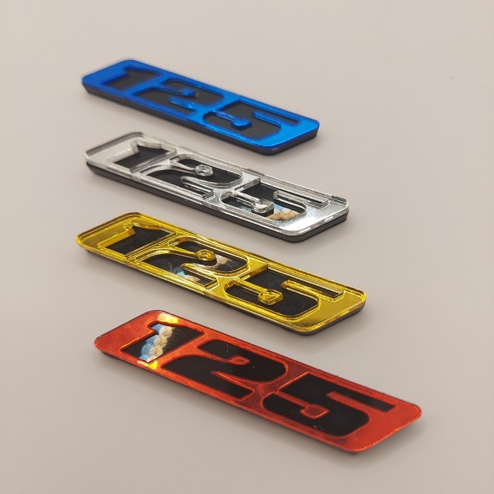 สัญลักษณ์อะคริลิค 125 ENGRAVE 125
