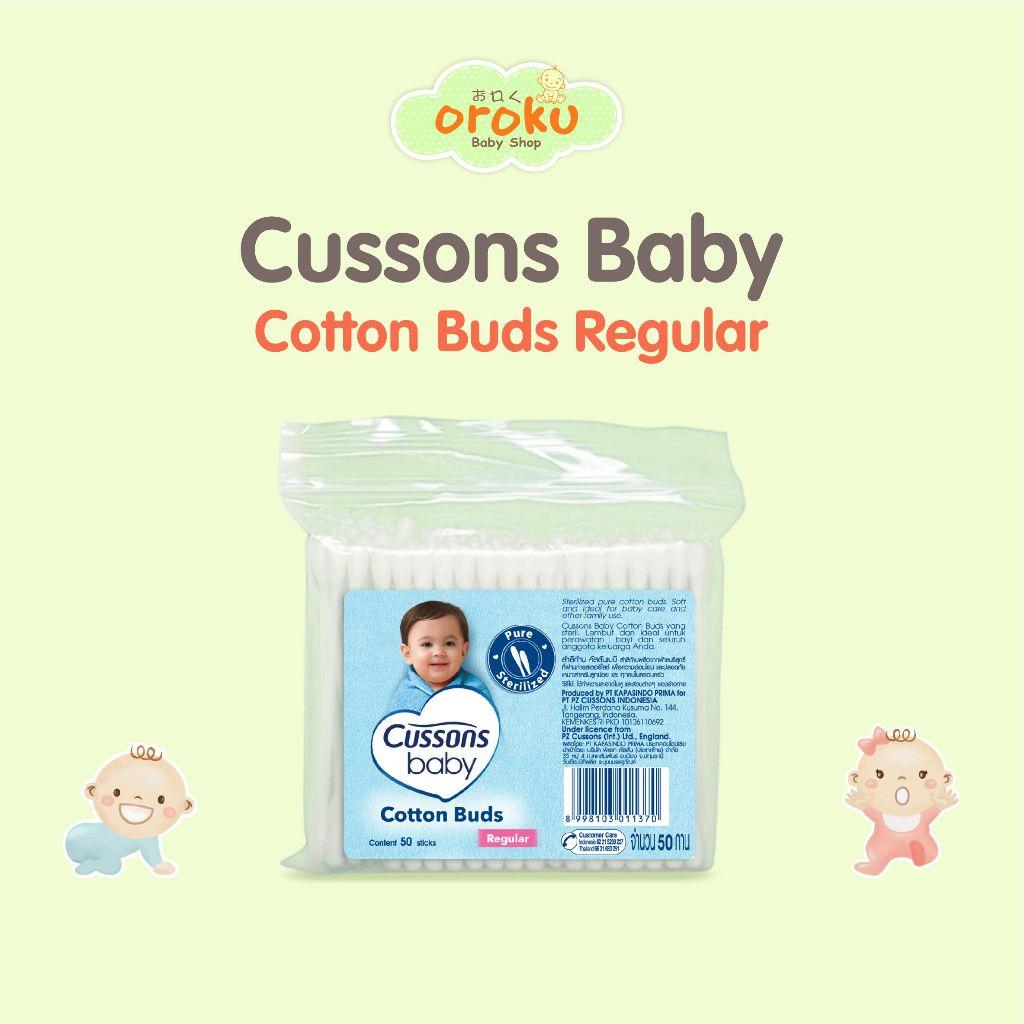 CUSSONS BABY COTTON BUDS REGULAR / COTTON BUDS