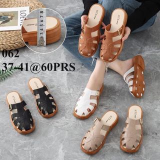 Sandal Jelly Wanita Terbaru/Sendal Selop HYS 062/Sendal Flat Karet Kekinian