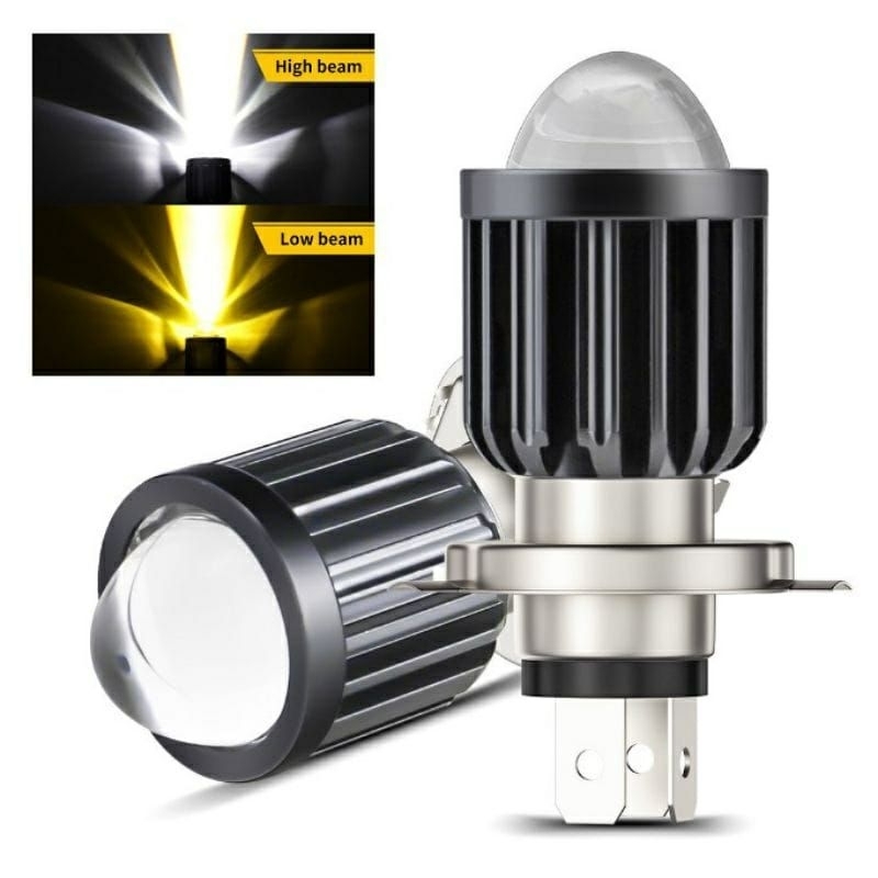 D2 H4 Laser Two-Tone Car Motorcycle Led Headlight