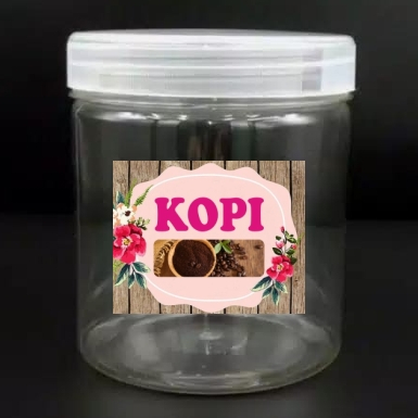 (CODE P22) 500ML JAR SEASONING CONTAINER FOR SUGAR, COFFEE, MILK, TEA, RICE, FLOUR, SEASONA, BREAD, 