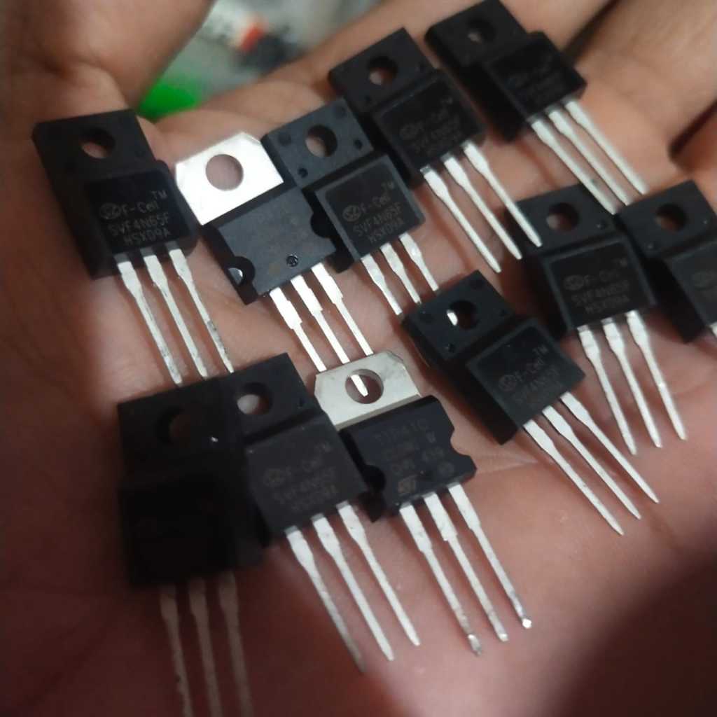 Mosfet IC SVF4N65F HSXD 9A