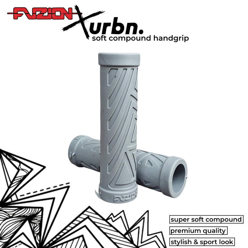 Fuzion Handgrip ด้ามจับรถจักรยานยนต์ Fuzion ยี่ห้อใหม่วัสดุนุ่ม Universal ราคาซ้ายและขวา