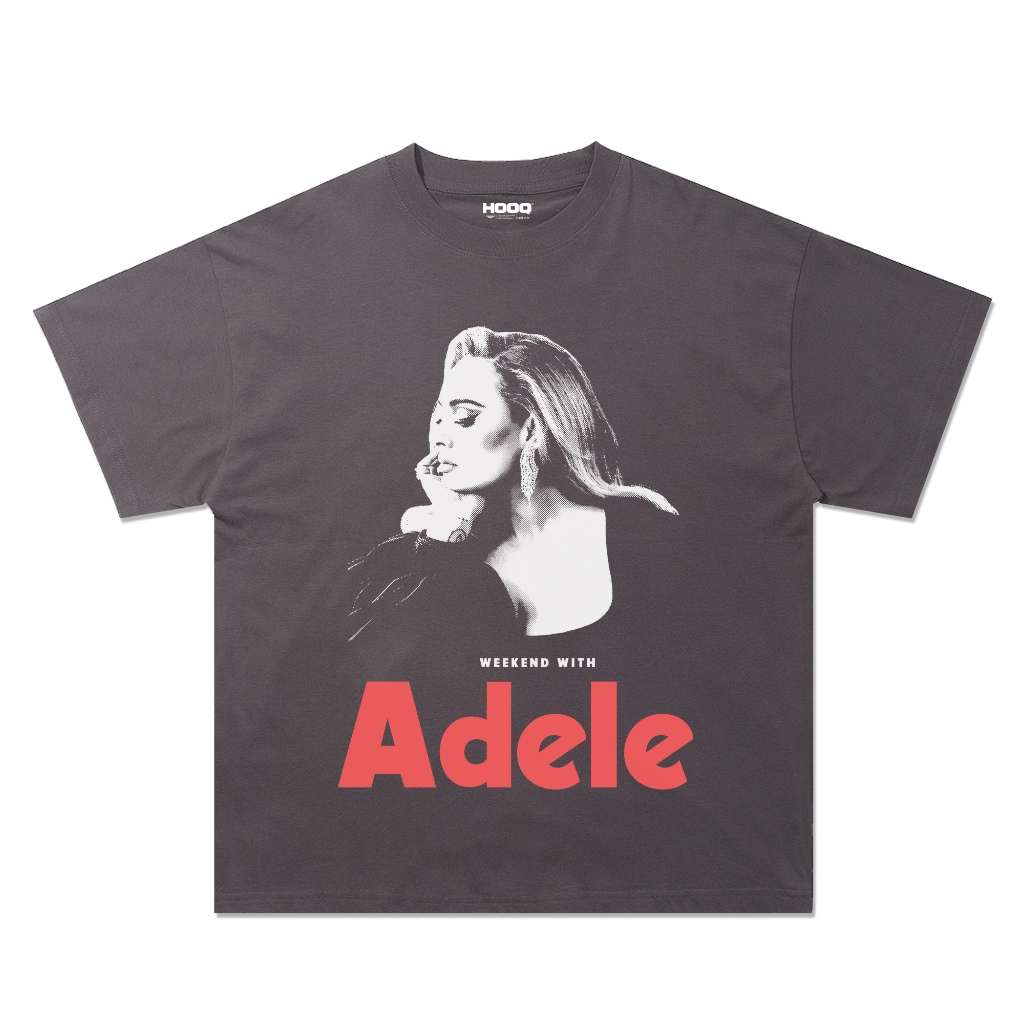 เสื้อยืด Adele Oversize Weekend พร้อมเสื้อยืด Adele