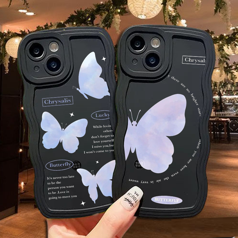 HP Softcase Wave Samsung A05 A05s A04 A04E AO4sA14 A13 โทรศัพท์มือถือทุกประเภท ล่าสุด [SK223]