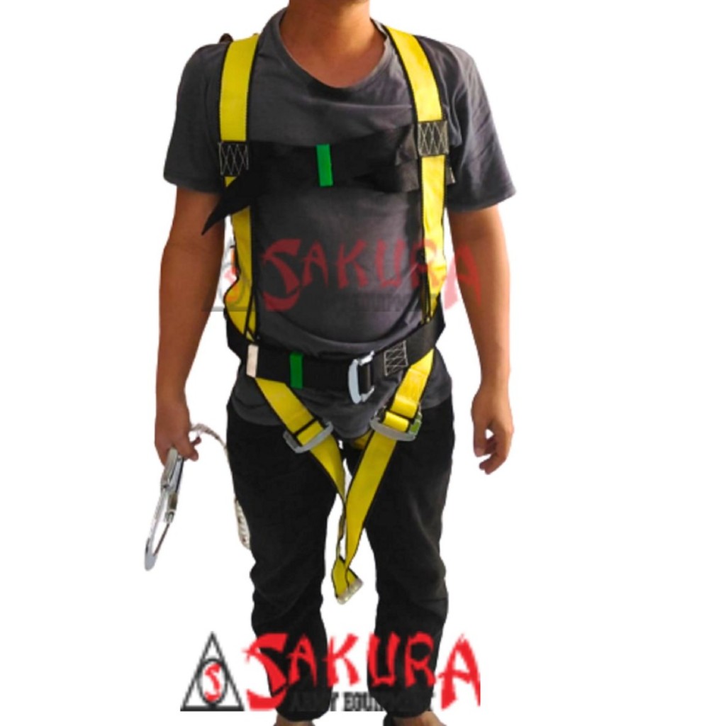 SAFETY BELT BODY HARNEST SAFETY single Big Hook Safety BELT