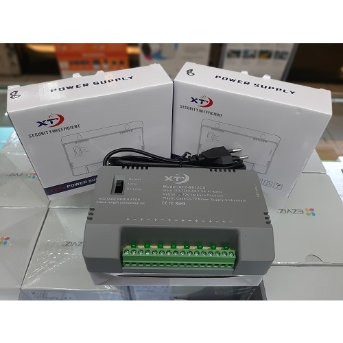 8ch Cctv Power Supply การสลับแหล่งจ่ายไฟ 8 ช่อง