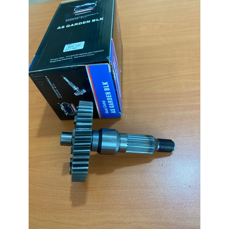 (Crun) เพลาหลัง Beat Esp K81/K44 45T / Garden Axle Beat Pop Street / Vario 110 Led Fi