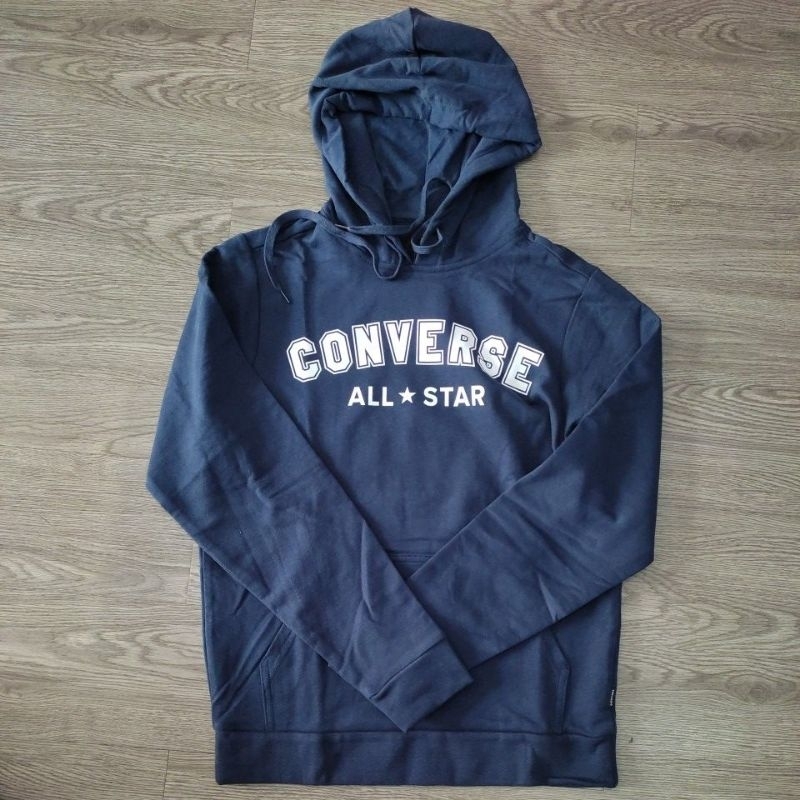 เสื้อกันหนาว มีฮู้ด ลาย Converse All Star