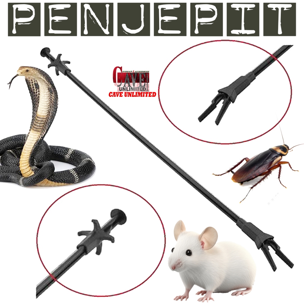 GRAB STICK SNAKE CLAMP STICK EEL CATCHER TOOL RAT COCKR SNAKE CATCHER SNAKE CATCHER TOOL KOBRA SANCA