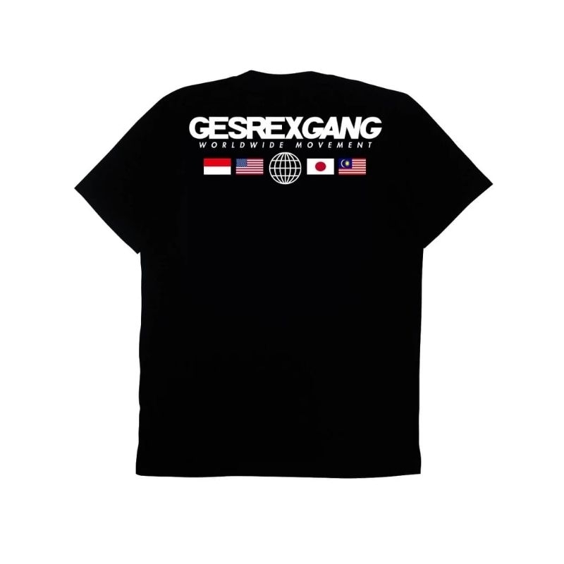 เสื้อยืด GG Worldwide Movement เสื้อยืด GG Worldwide Distro