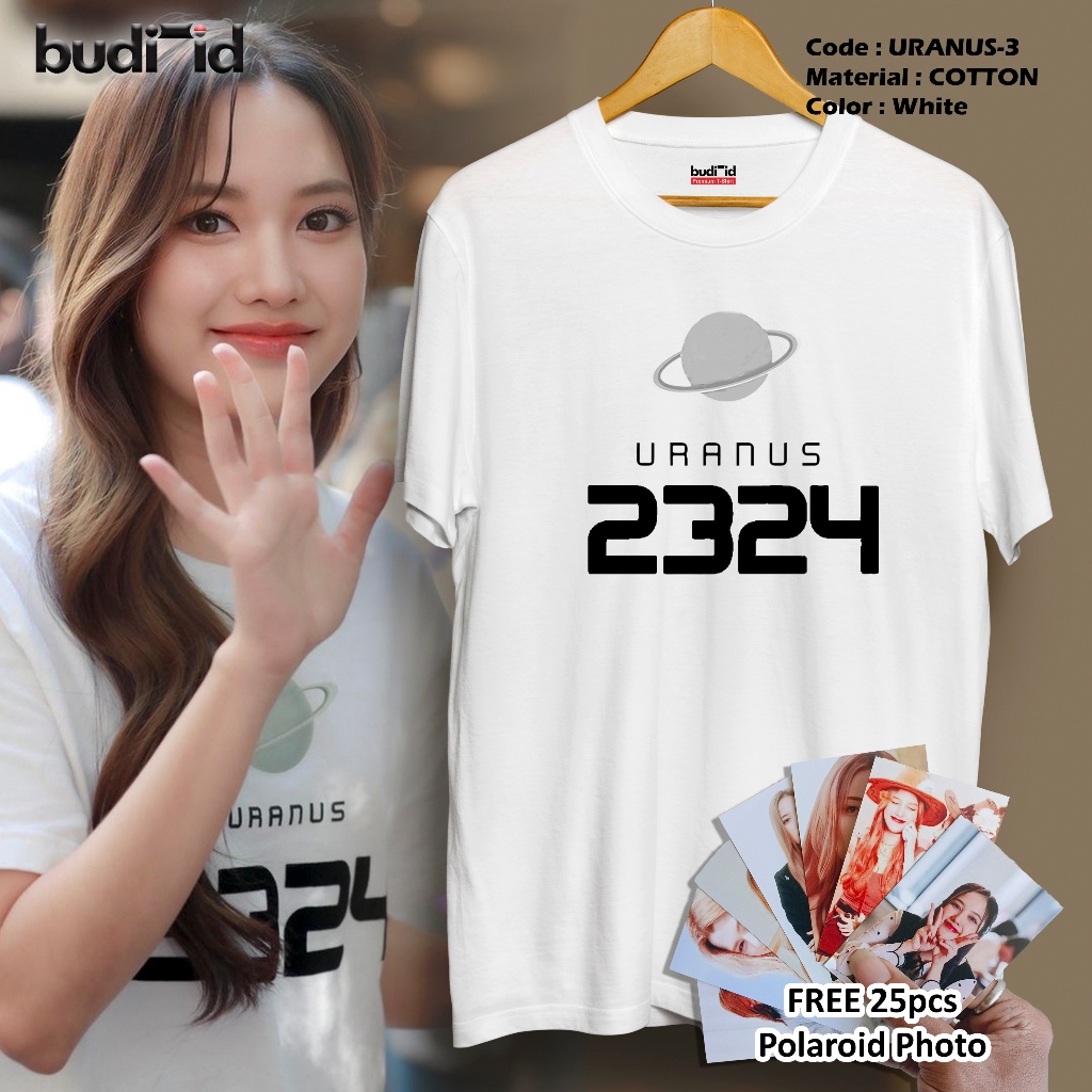 Uranus 2324 เสื้อยืด Freenbucky Series URANUS-3 ผ้าฝ้ายเสื้อยืด Unisex