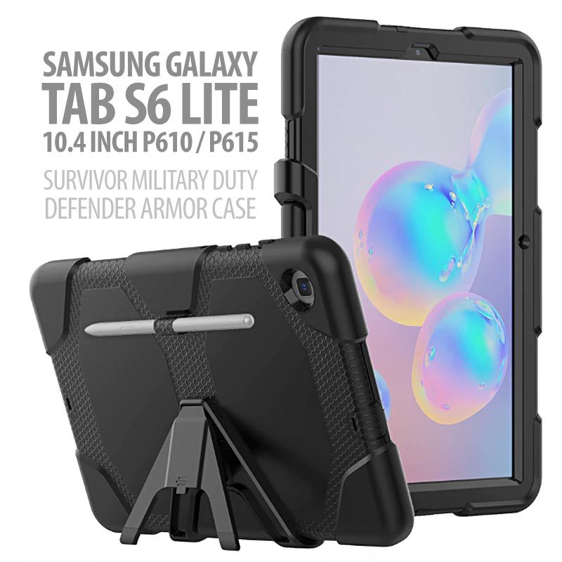 เคสเกราะ Samsung Galaxy Tab S6 Lite P610 P615 2020 Survivor Defender