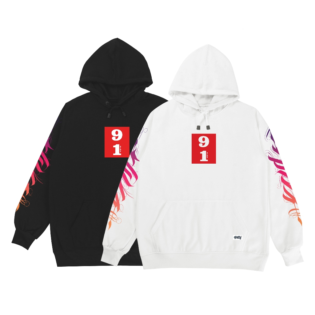 Hoodie Jumper Pullover WHATS DTF Premium Unisex
