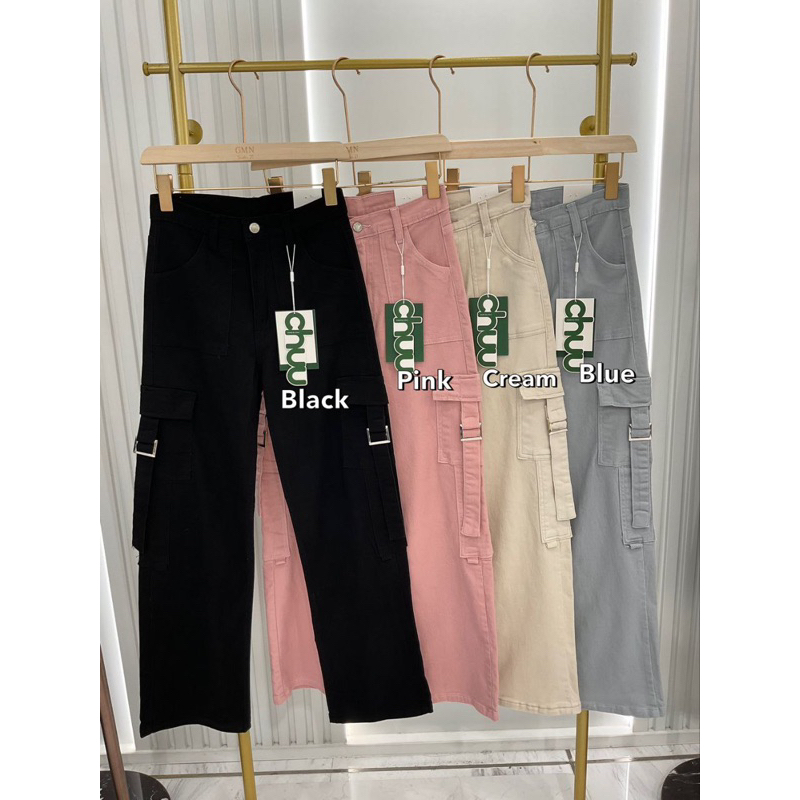 Chuu -5Kg Tail Cargo Jeans HW