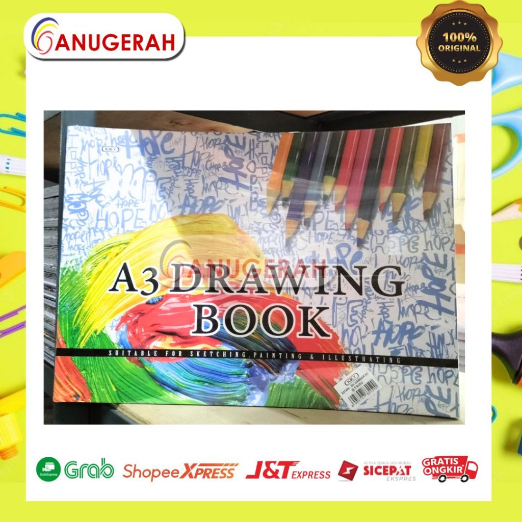 KIKY A3 DRAWING BOOK (ชิ้น)