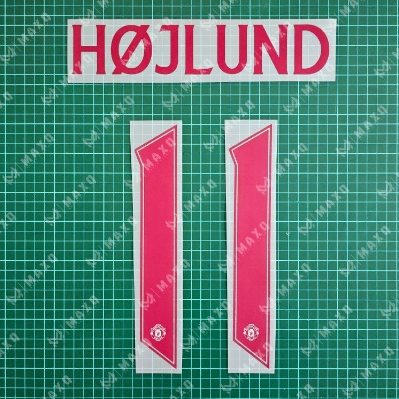 [ Nameset ] JERSEY MAN UNITED THIRDD 2023 2024 CUP Ver HOZLUND