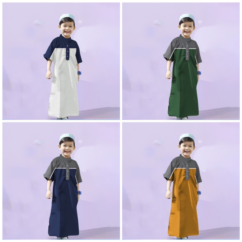 ชุดสูท MUSLIAM สําหรับเด็กผู้ชาย อายุ 1-10 ปี