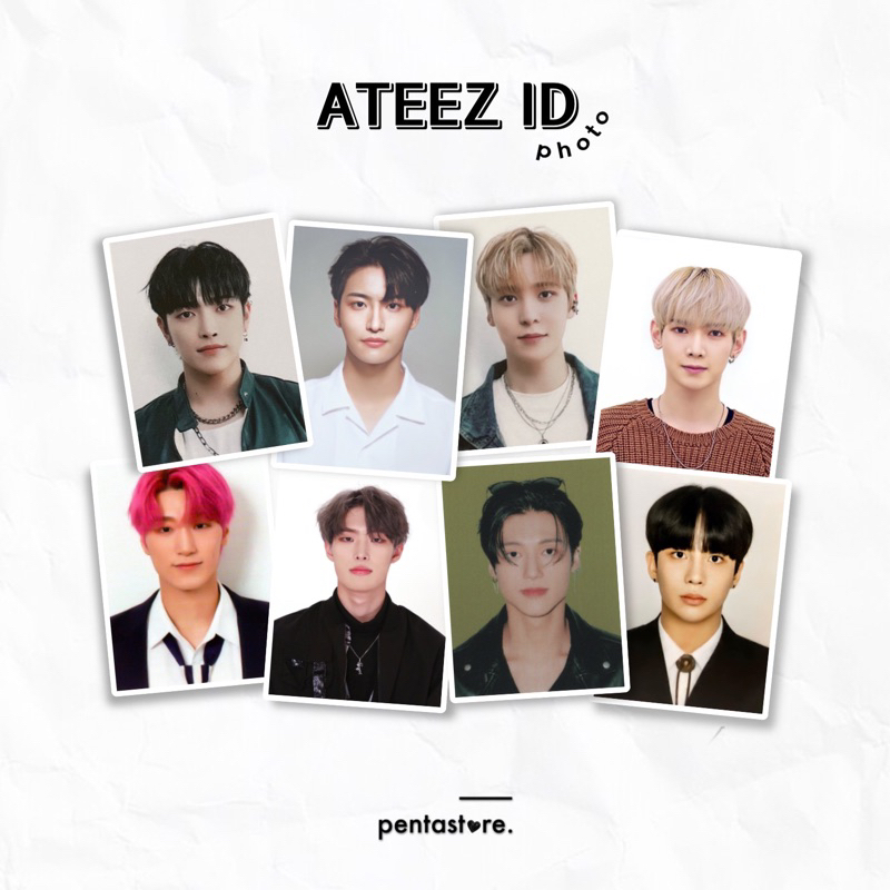 ATEEZ ID Photo******
