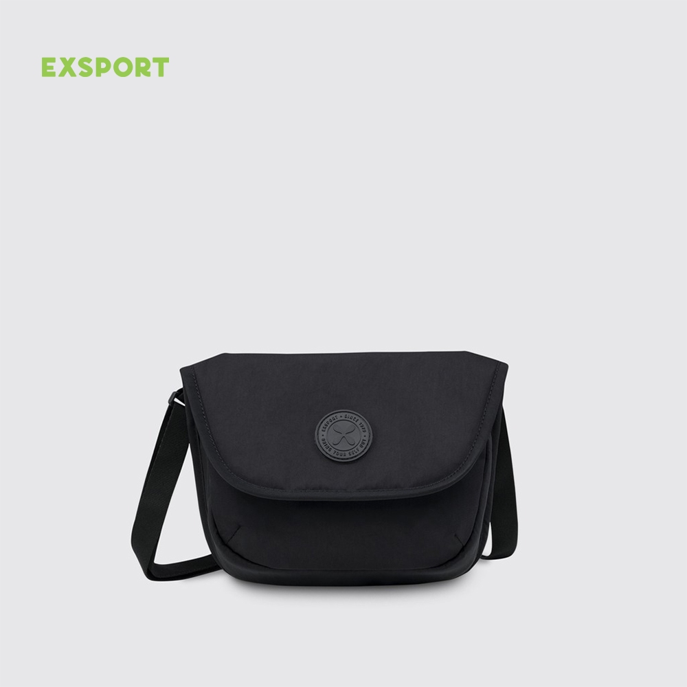 Exsport Happy Go Sling Bag - สีดํา