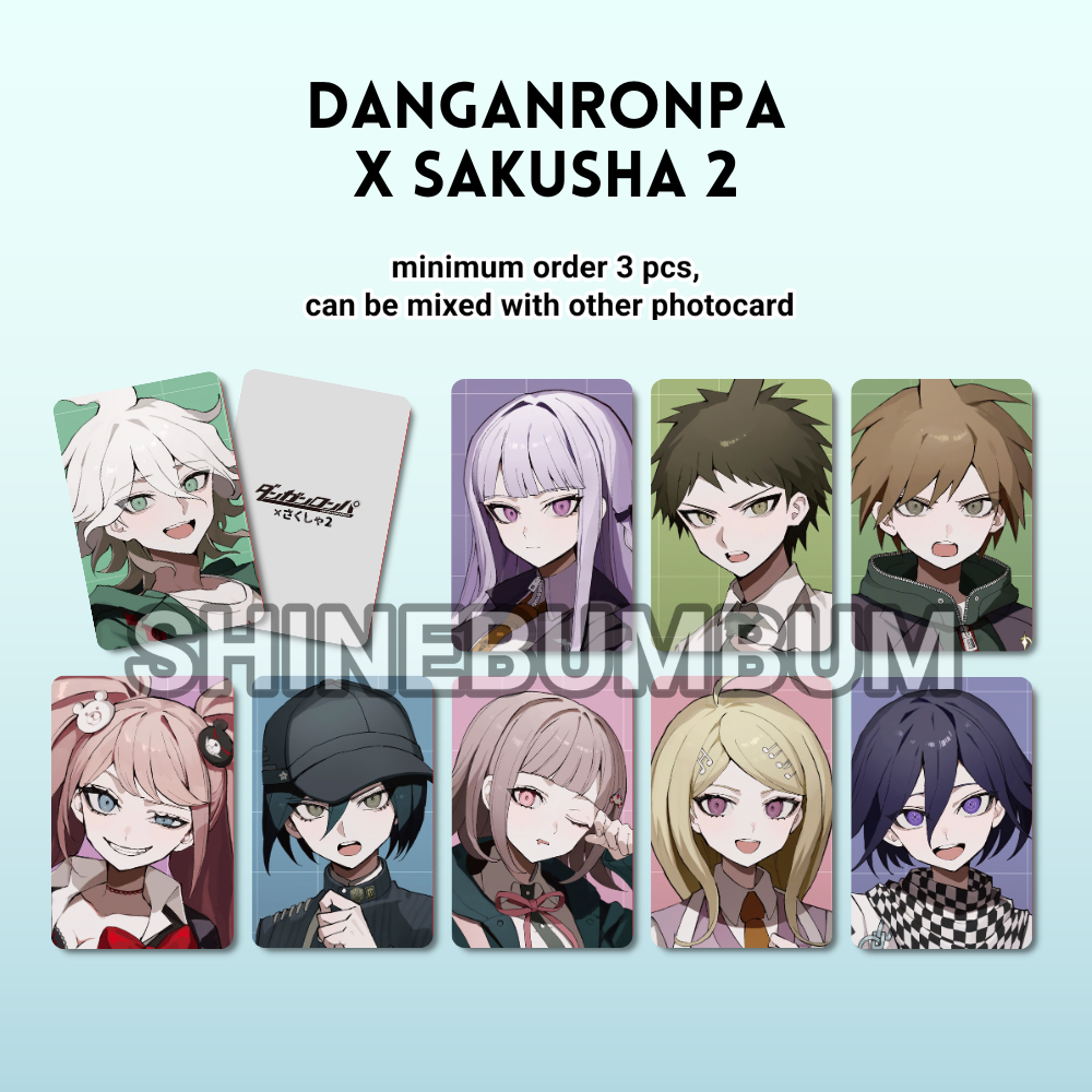 Photocard Danganronpa X Sakusha 2