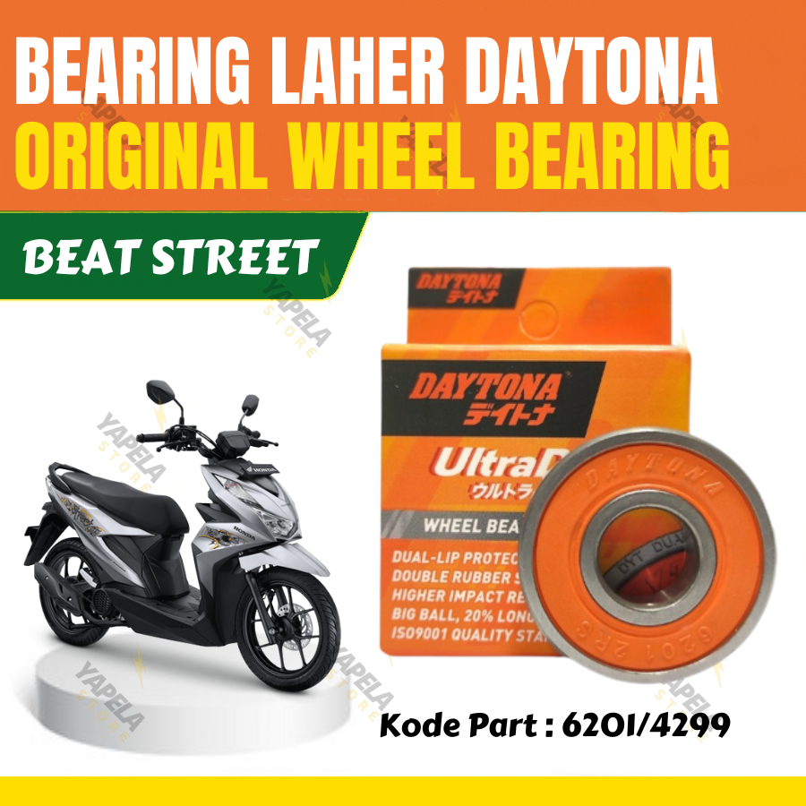 แบริ่ง Lahar Daytona Racing ของแท้ 6201-2RS