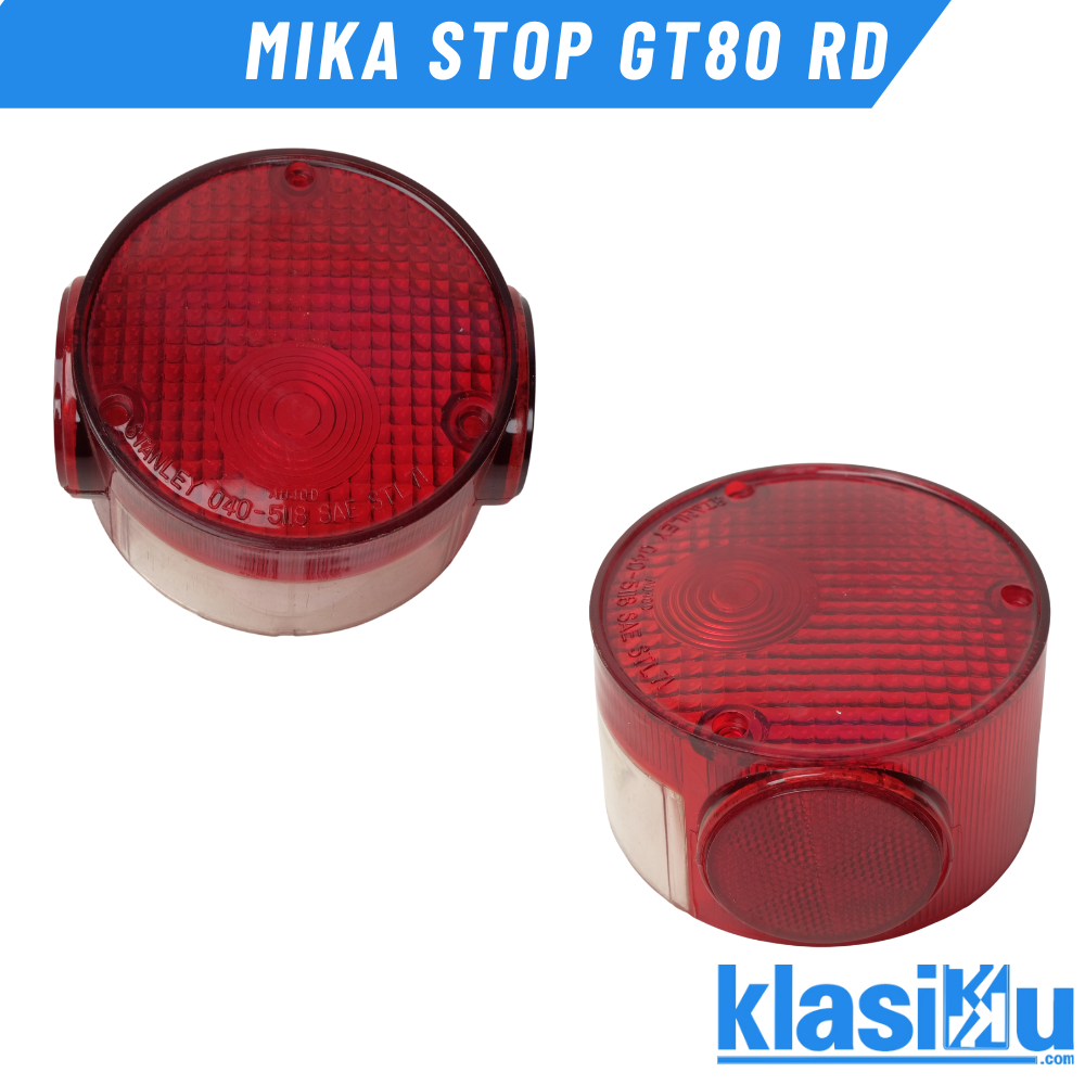 Mika Stop Lamp Yamaha Gt80 Rd Twin Dt100 Rx 125 Twin Stanley 040 5II8 Sae Stl71