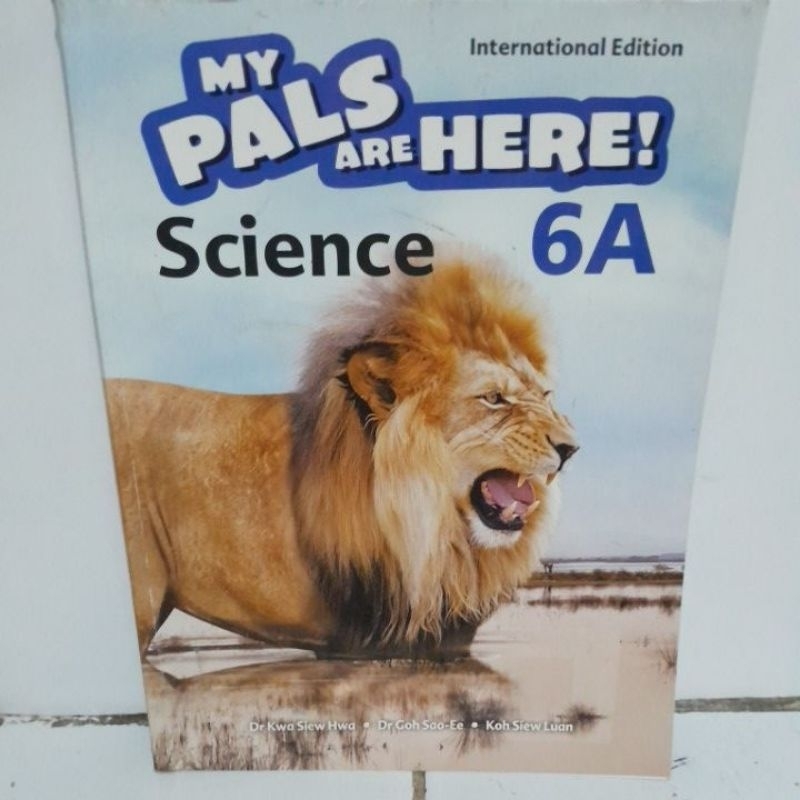 หนังสือ My PALS Book ARE HERE SCIENCE 6A