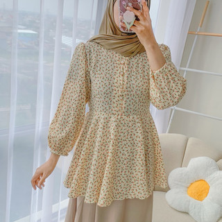 HANA BLOUSE | long blouse | blouse motif lucu | blouse panjang