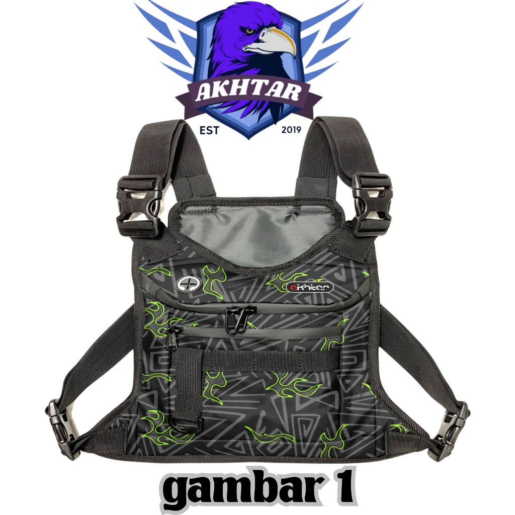 กระเป๋าคาดหน้าอกใหม่ล่าสุด กระเป๋าคาดหน้าอก กระเป๋าคาดหน้าอก พิมพ์ aktar cordura วัสดุวันนี้