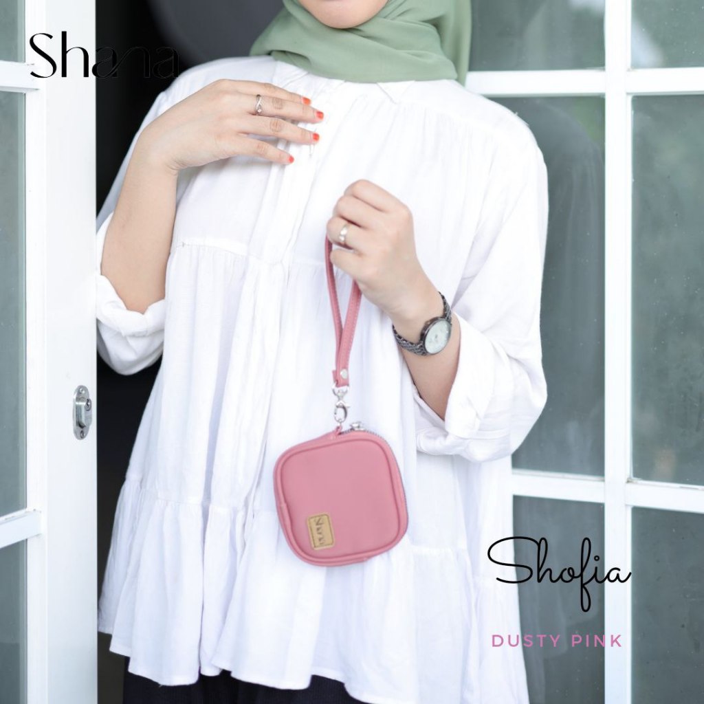 กระเป ๋ า Buttonscarves BY SHANA/Coin Wallet/SHANA Coin Wallet/MINI POUCH/กันน ้ ํา POUCH