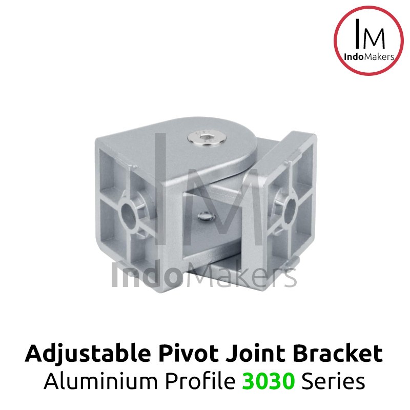 ขายึดมุมโปรไฟล์อลูมิเนียม Pivot Joint 3030 ปรับได้ / บานพับ