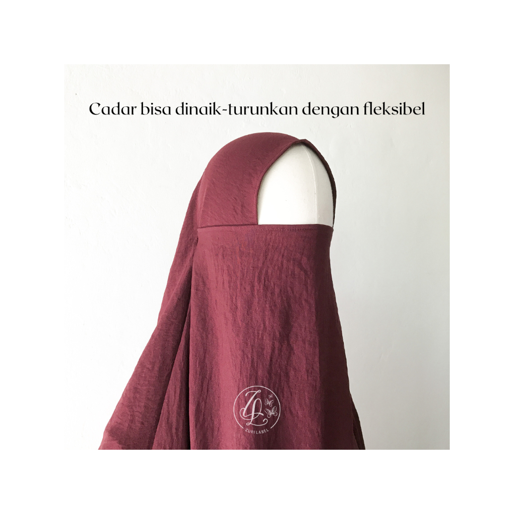 Fk ANTEM - ปุ่มกึ่งสําเร็จรูป FRENCH KHIMAR ANTI-CHUFFY โดย ZURI LABEL