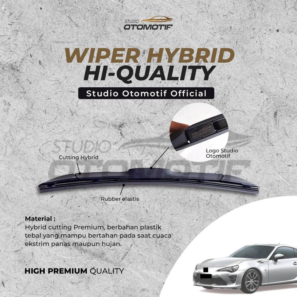 TOYOTA FT86 ZN6 2012-2021 HYBRID OFFICIAL STUDIO AUTOMOTIVE WIPER 2 ชิ้น