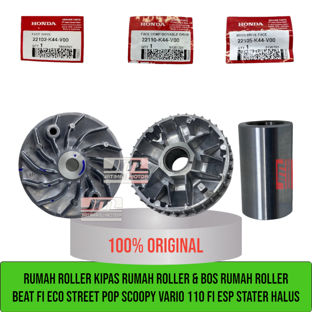 Roller house beat pop eco street scoopy vario 110 esp smooth starter 22110-K44-V00 22102-K44-V00 221